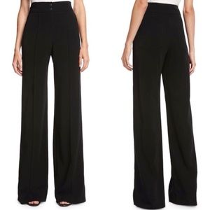 A.L.C. Debra Black High Rise Wide Leg Pants